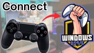 Connect PS4 Controller to PC Using DS4Windows