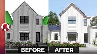 10 Tips for a REALISTIC EXTERIOR Rendering