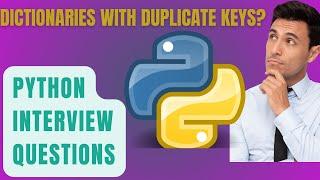 how to create create dictionary from duplicate keys list in python #pythonprogramming @CodeasByteS