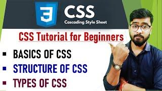 CSS Tutorial for Beginners in [Hindi] | HTML & CSS | by Rahul Chaudhary