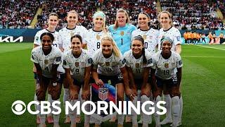 U.S. women's soccer team plays first World Cup since winning equal pay battle