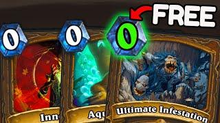 Hearthstone But Every 3rd Spell is FREE