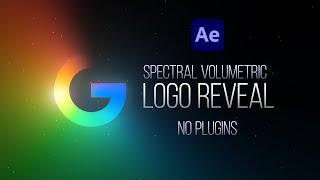Google Gemini Logo Reveal: Spectral Volumetric Light in After Effects | No Plugins!