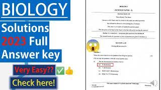 Biology Solutions  2023 class 10 icse | Biology Full solutions class 10 icse within 15 mins. |