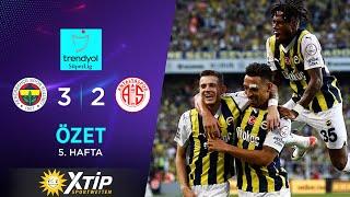 MERKUR BETS | Fenerbahçe (3-2) B. Antalyaspor - Highlights/Özet | Trendyol Süper Lig - 2023/24