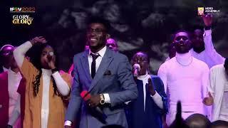 Live Worship Ministration By Bale Promise at The International Festival of Victory (IFOV) 2023 Lagos