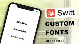 Custom UIFonts - Spice up your iOS App with New Fonts!