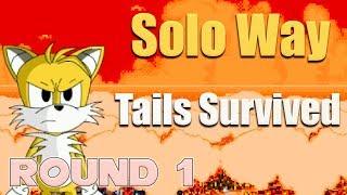 Sonic.Exe: The Spirits of Hell (Round 1) - Tails Solo Survivor - Walkthrough - Fan Game