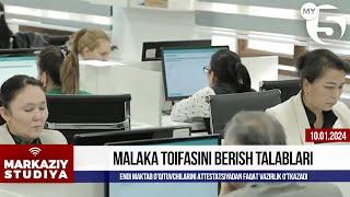 🪪 Malaka toifasini berish talablari