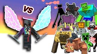 Spiritcaller Vs. Mutant Beasts and More Mutants | Minecraft Mob Battle