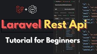 Laravel Rest Api Tutorial for Beginners | Laravel Rest Api Tutorial