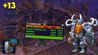 +13 The Dawnbreaker | Prot Warrior PoV | The War Within WOW