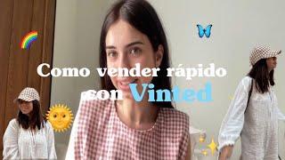 COMO VENDER EN VINTED RAPIDO ll trucos y tips para vender mas rápido y mejor en Vinted