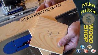 Mike's Mindful Minutes Quick Tip #2 (Cut a Perfect Octagon)