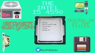 The Intel I5 4590 tested in 10 top titles