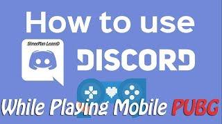 How To use Discord For Mobile Pubg ( hindi Tutorial )