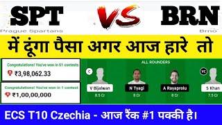 SPT vs BRN Dream11 Prediction | spt vs brn dream11 | spt vs brn Player stats | spt vs brn, Ecs t10