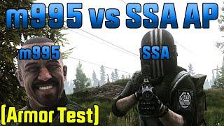 5.56 SSA AP Vs. M995! Which is better? Escape from Tarkov Armor Test