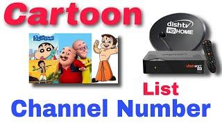 Dish tv Cartoon Channel Number | Dish tv Cartoon Channel Pack | Dish TV Cartoon Channel Number List