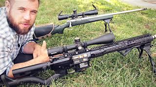 Semi Auto vs Bolt Action 308 Sniper Rifles