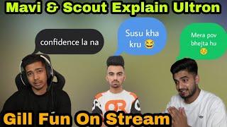 Mavi & Scout Explain Ultron ️|| ClownY trolling Gill  #scout #mavi #gill