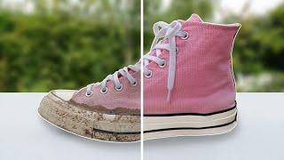 HOW TO CLEAN CONVERSE SNEAKERS (THE BEST WAY - THAT WORKS!)