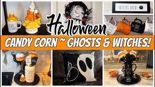 2024 HALLOWEEN DECOR | HALLOWEEN COFFEE BAR | CANDY CORN CORNER AND MORE