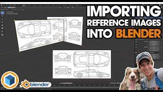 Inserting a REFERENCE PHOTO in Blender