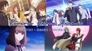 Underrated Reverse Harem Animes | Mystery / Romance / Supernatural Animes |