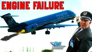 Engine Failure: Navigating the Right Way in Flight Sim