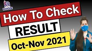 How To Check Nios Result 2021 | Nios Result 2021 October