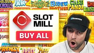 I BOUGHT A BONUS on EVERY SLOTMILL SLOT to find the BEST ONE!! (Bonus Buys)