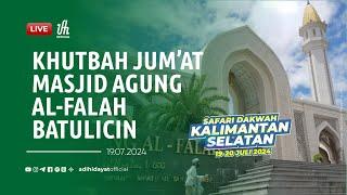 [LIVE KALIMANTAN SELATAN] Khutbah Jum'at: Makna Jum'at - Ustadz Adi Hidayat