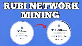 RUBI NETWORK MINING - Earn Unlimited Rubi Coin To Your Wallet