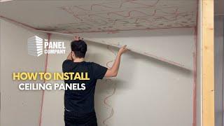 How to Install Ceiling Panels | The Panel Company