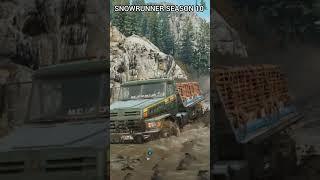 Realistic Driving SnowRunner #shorts #short