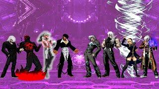 Purple Ultima's Yagwick Team vs AET's Orochi Iori-XIV Team | KOF MUGEN