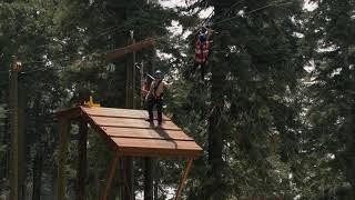 Skypark Santa's Village Ziplining