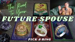 🪐The Road To Your Future Spouse  Pick A Ring  Tarot Reading