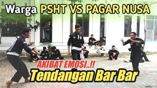 SPARING BEBAS PSHT VS PAGAR NUSA || Duel Pertarungan Sengit. Begini Jadinya ..!!