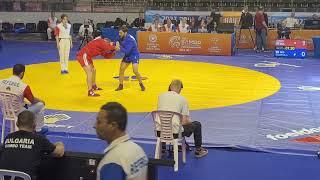 79 kg. Ivan Harkov (BUL) vs Omari Niazashvili (GEO), European Sambo Championship 2023-Haifa (ISR)