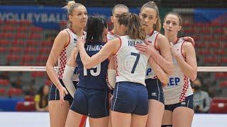 Croatian national women's volleyball team a while ago watermark test version