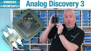 Checking Out Digilent's Analog Discovery 3 - Workbench Wednesdays