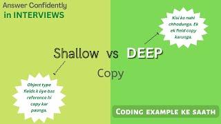 Object Cloning in Java | Shallow vs DEEP Copy | Clone Method