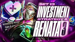 I Tried Renata Reroll with Investment Strategy and Got MAX Health and Shields! | TFT Set 13 Gameplay