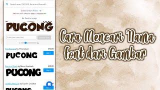 CARA MENCARI NAMA FONT DARI GAMBAR