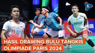 Hasil Undian Bulu Tangkis Olimpiade Paris 2024, Drawing Ganda Putra Ditunda