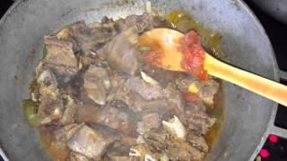 Goat "cabrit" Sauce- the Haitian Way