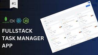 Fullstack/MERN Stack Task Manager App #1