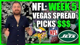 NFL WEEK 5 PICKS AGAINST THE SPREAD | BEST BETS